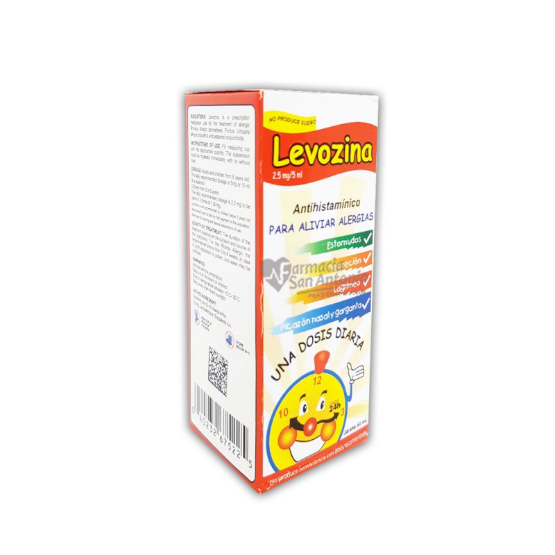 LEVOZINA 2.5MG 60 ML