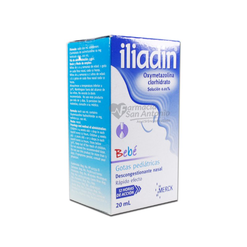 ILIADIN BABY GOTAS 0.01% X 20ML & Farmacia San Antonio