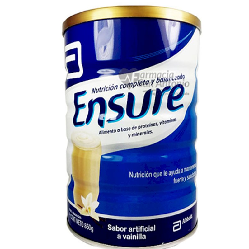 ENSURE VAINILLA X 850 GRS