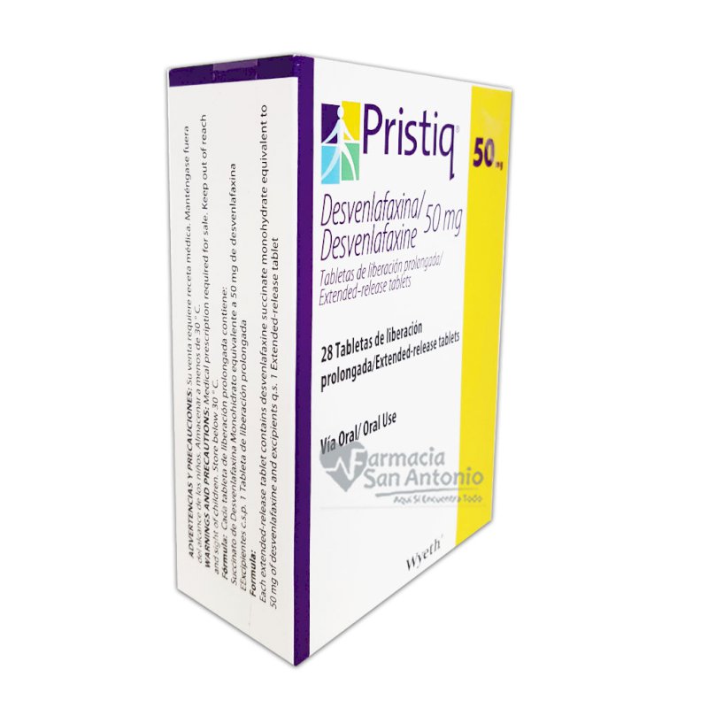 PRISTIQ 50MG X 28 TABS