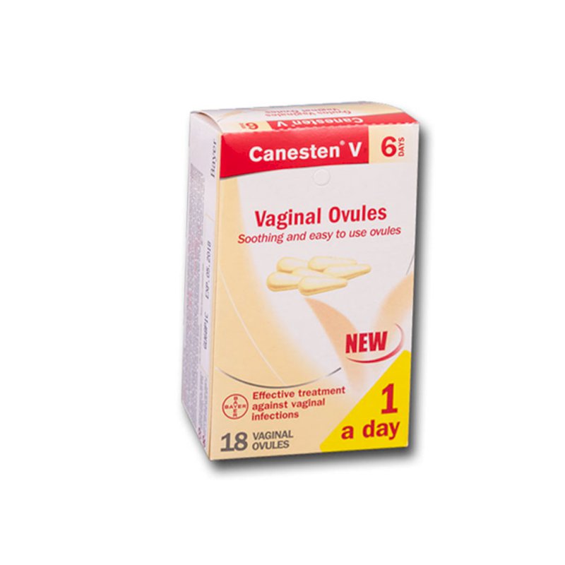 UNIDAD CANESTEN VAGINAL 100MG OVULOS