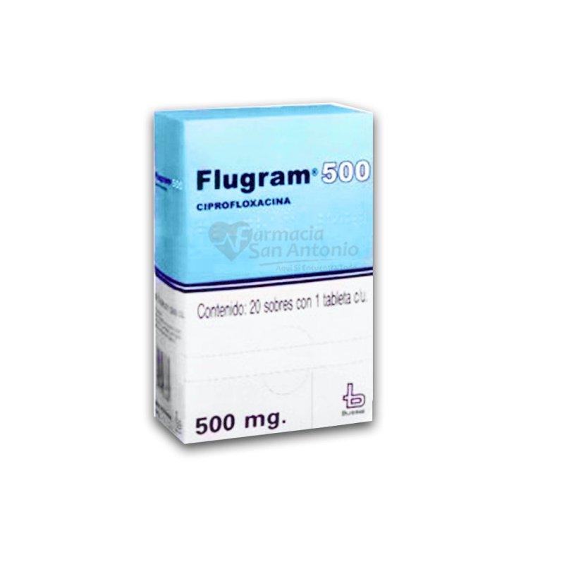 FLUGRAM 500MG X 20 DISP.