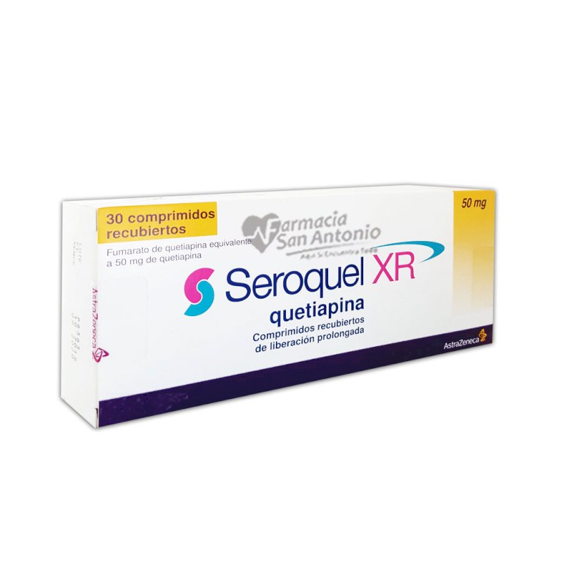 UNIDAD SEROQUEL XR 50MG