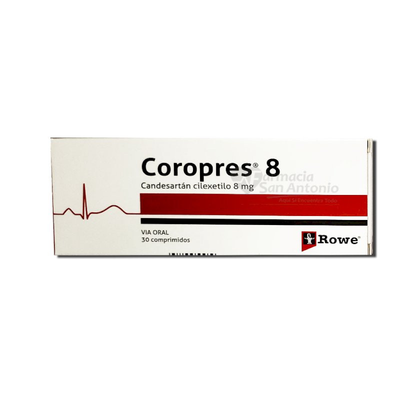 COROPRES 8 MG X 30 TAB $