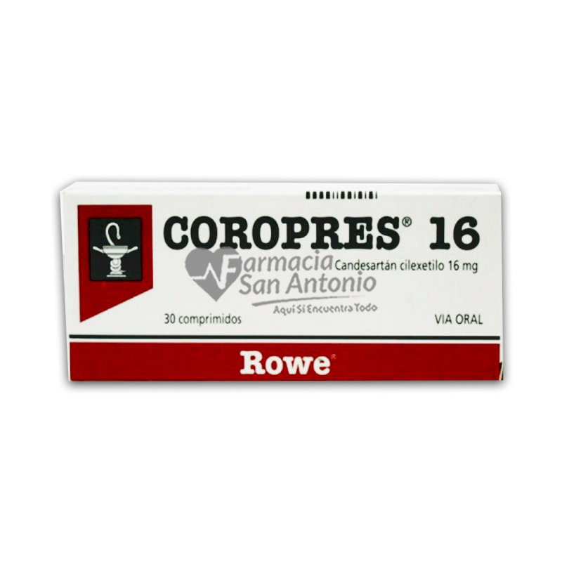 COROPRES 16 MG X 30 TAB $