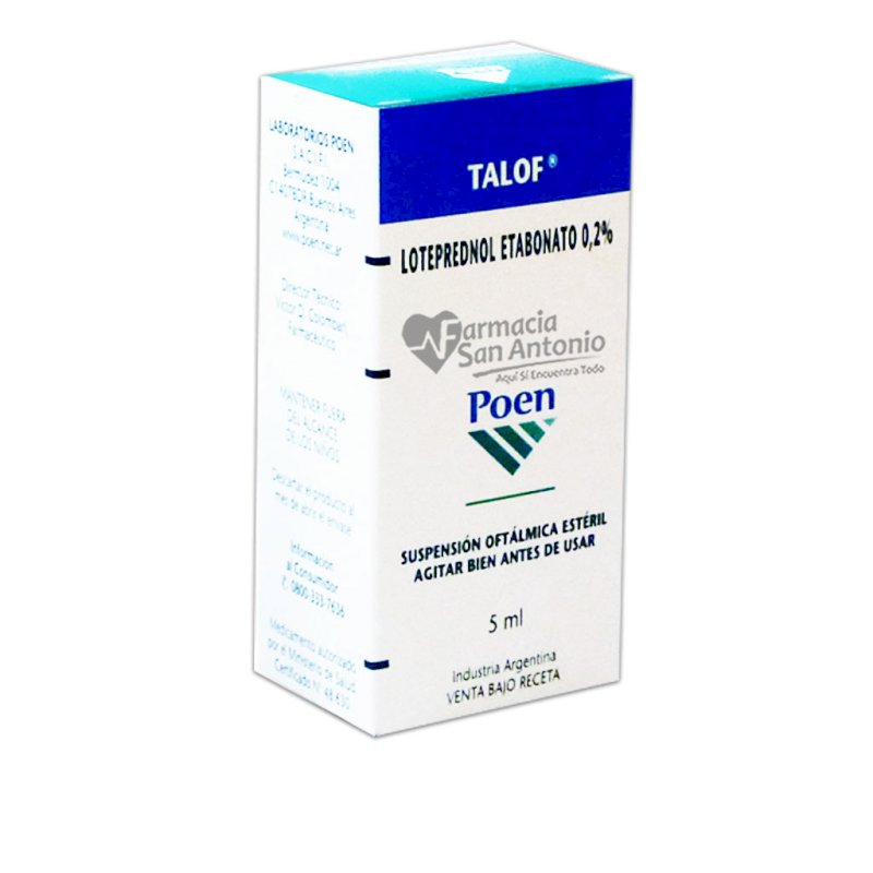 TALOF SOL OFTALMICA 5ML $