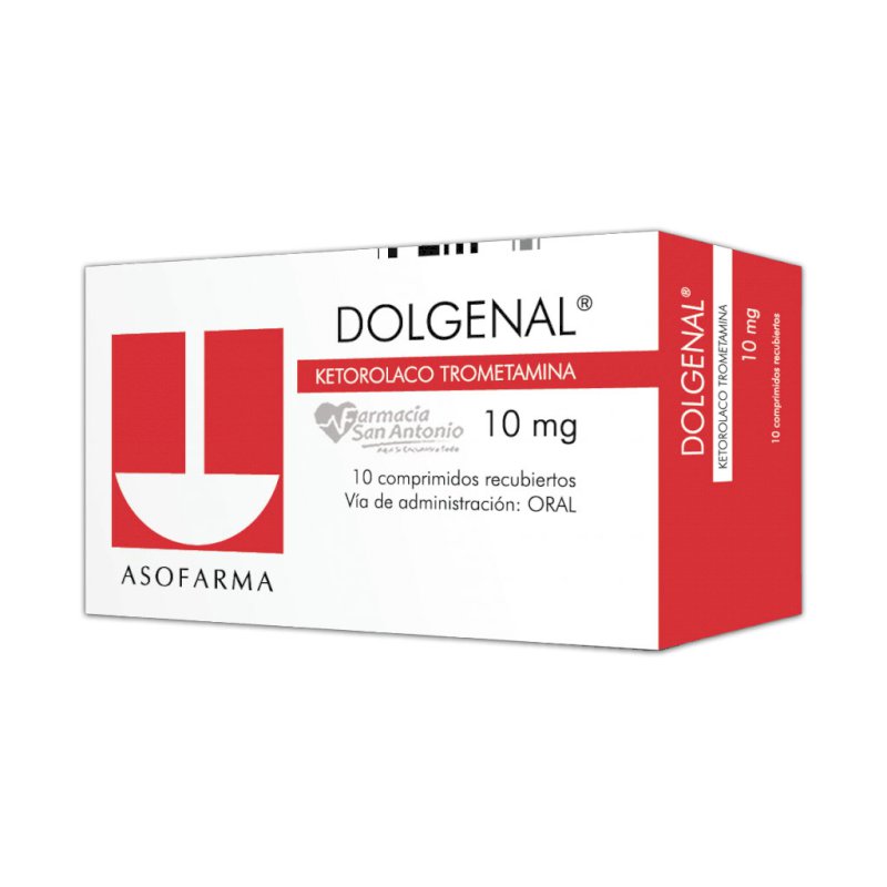 DOLGENAL 10MG X 10 COMPRIMIDOS