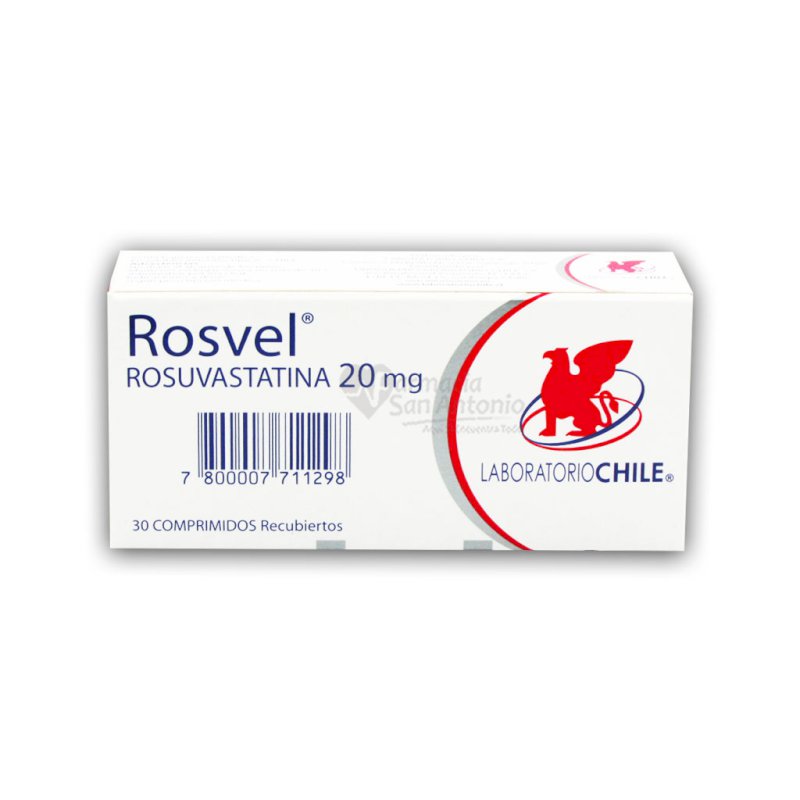 ROSVEL 20MG X 30 COMP