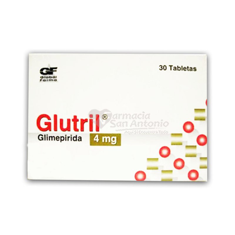 GLUTRIL 4MG X 30 TAB