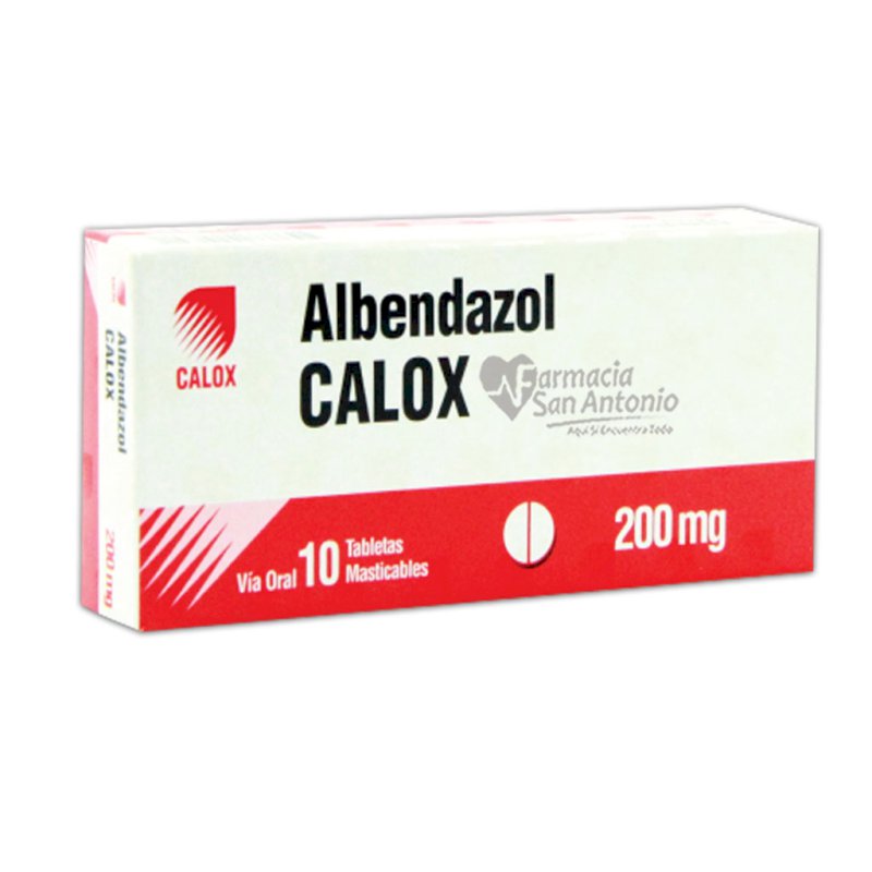 ALBENDAZOL 200MG X 10 TAB