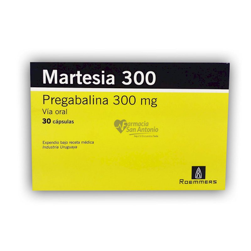 MARTESIA 300MG X 30 CAPS $
