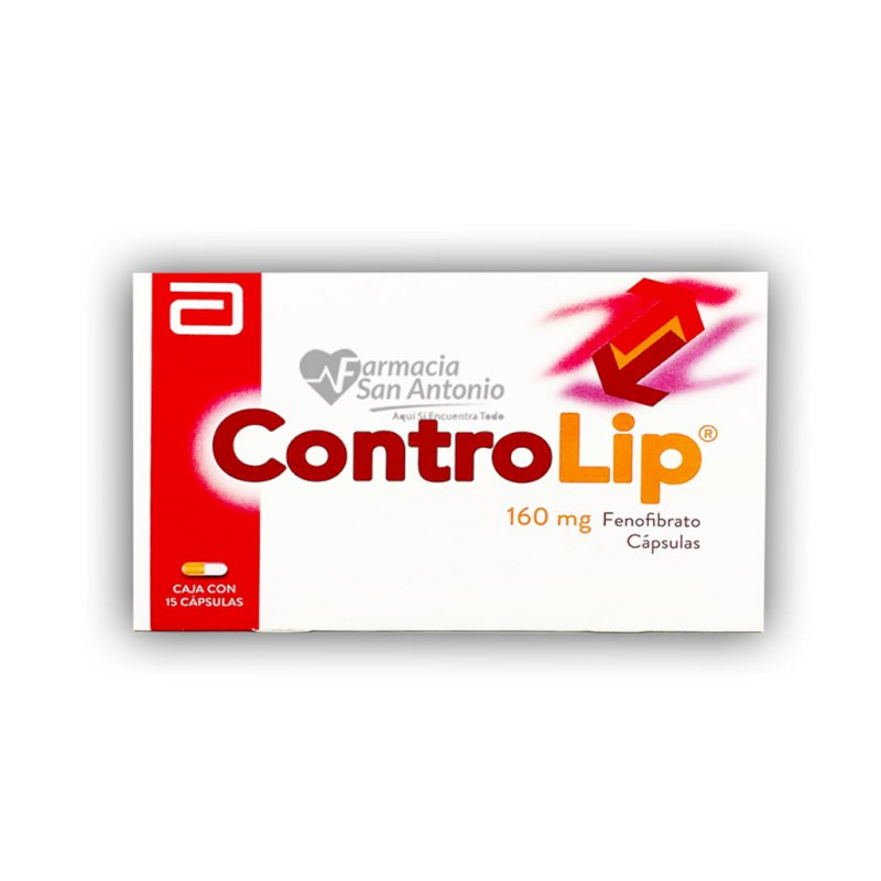 CONTROLIP 160MG X 15 CAP á