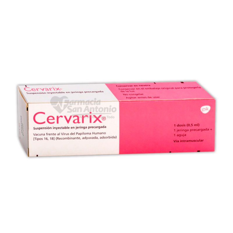 CERVARIX JERINGA PRELLENADA - REFRIGERADO