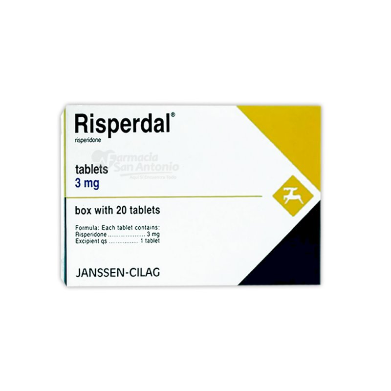 UNIDAD RISPERDAL 3MG TABS