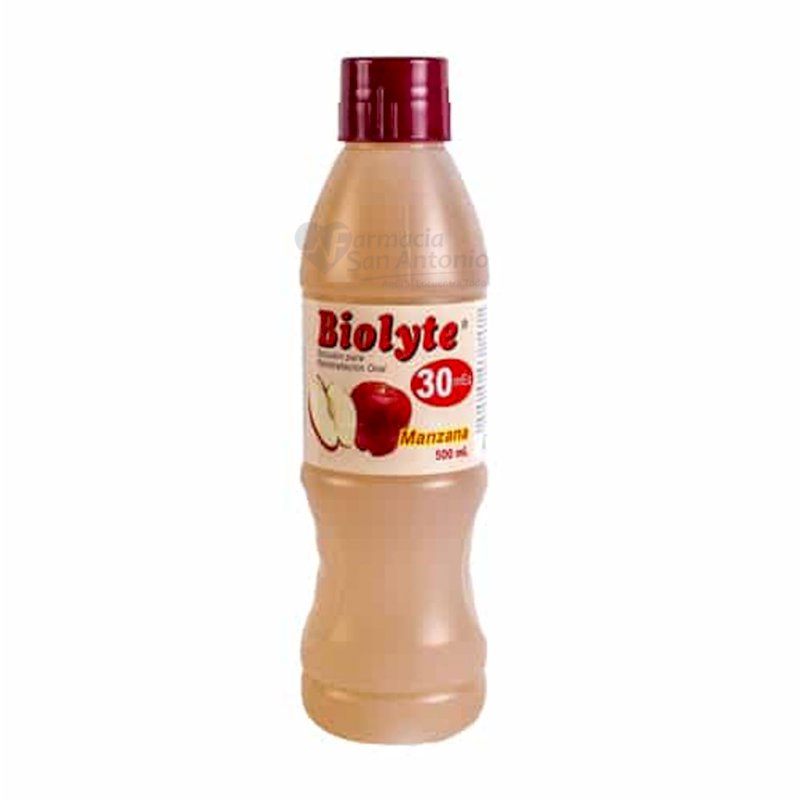 BIOLYTE SUERO ORAL MANZANA X 500 ML