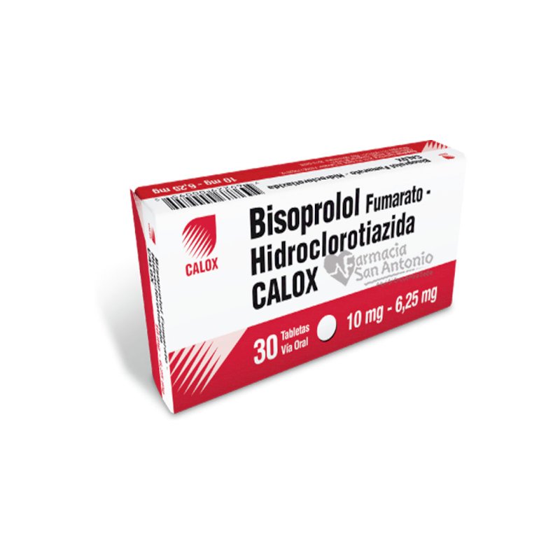 BISOPROLOL CALOX 10MG/6.25 X 30 TABS