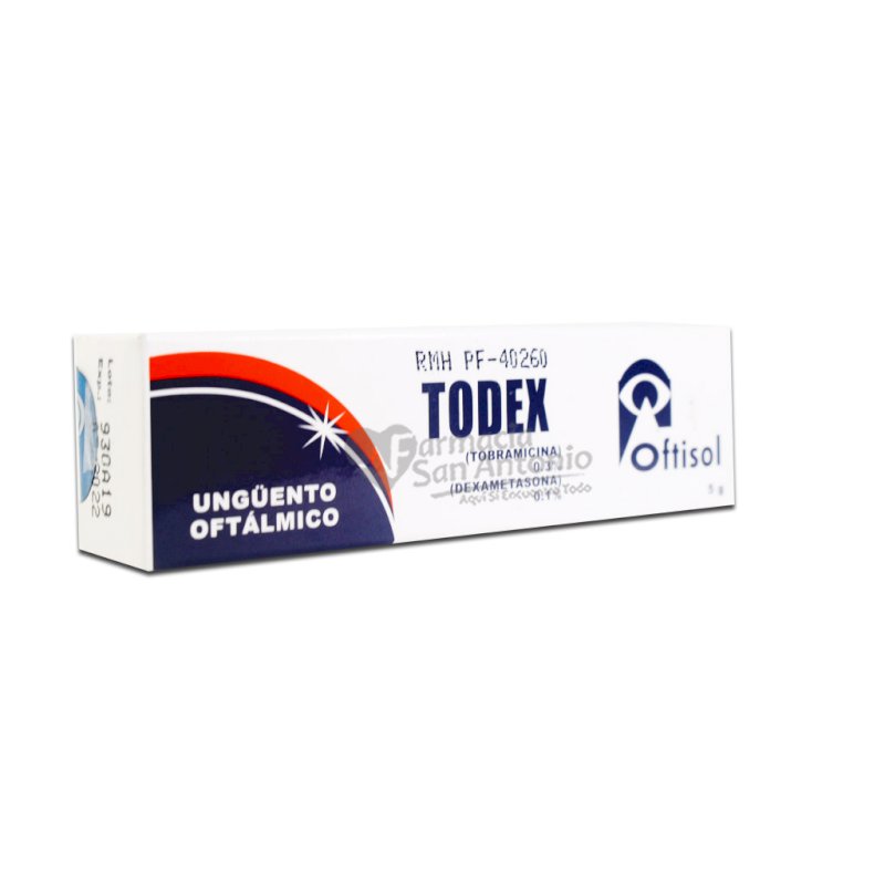 TODEX UNG OFTAL 5GRM