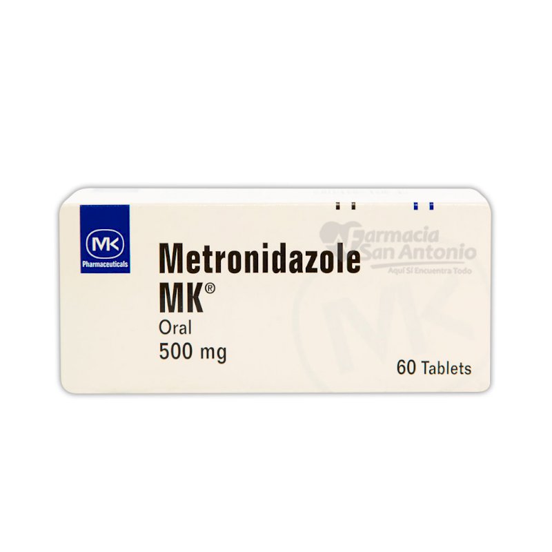 UNIDAD MK METRONIDAZOL 500MG X 60 TABS