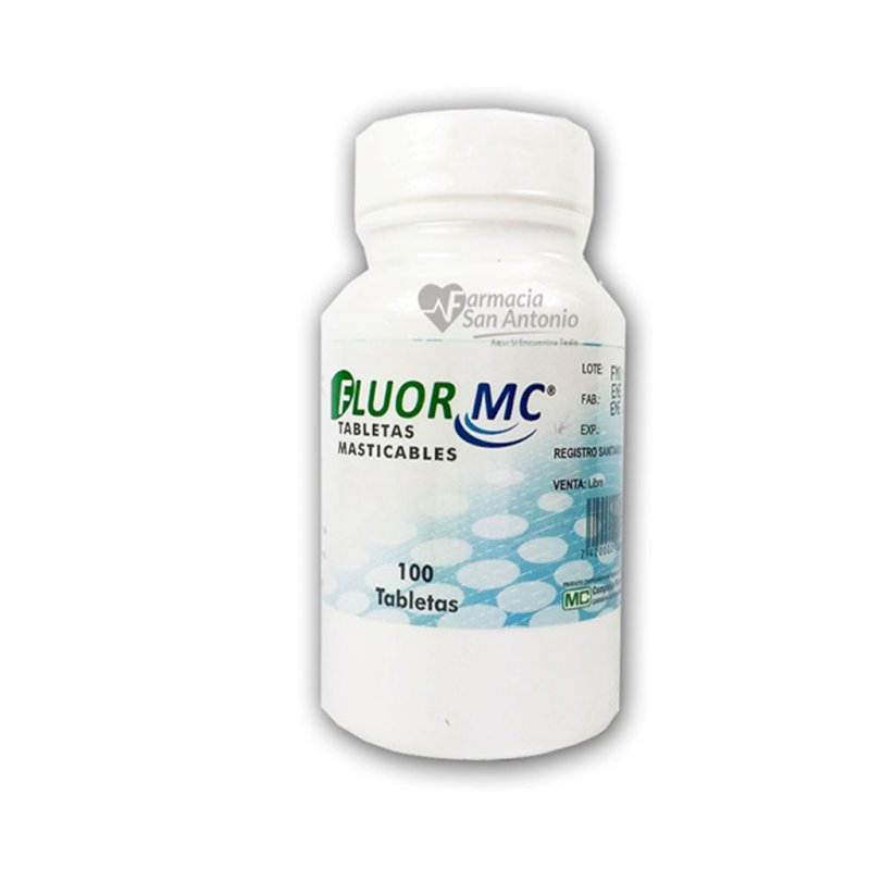 FLUOR 1.0MG  X 100 TAB