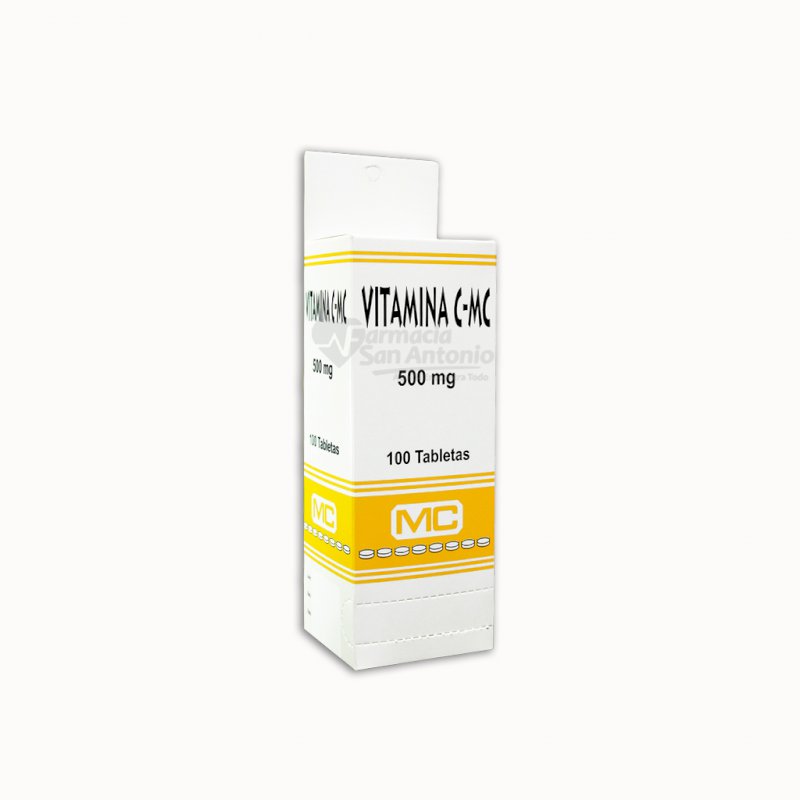 UNIDAD MC VITAMINA C 500 MG X 100 TABS