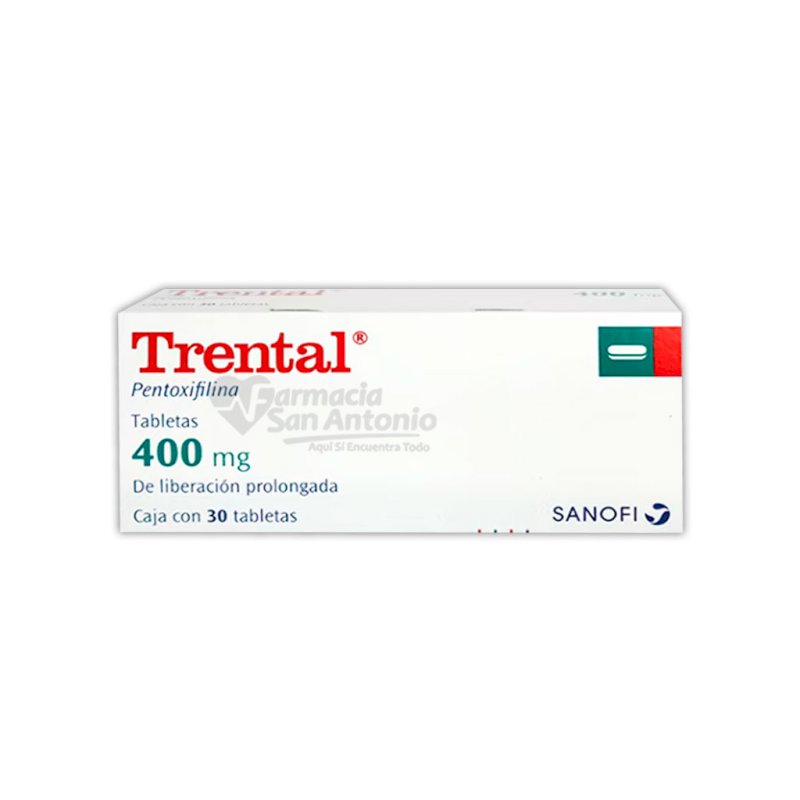 UNIDAD TRENTAL 400MG