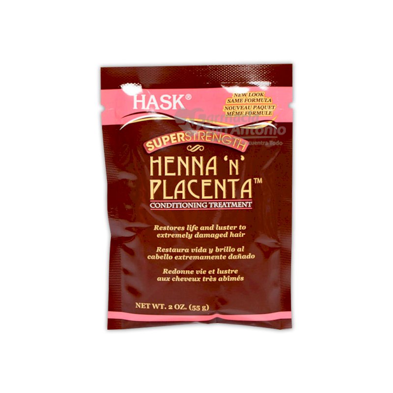 UNIDAD TRAT HASK HENNA PLACENTA SOBRES