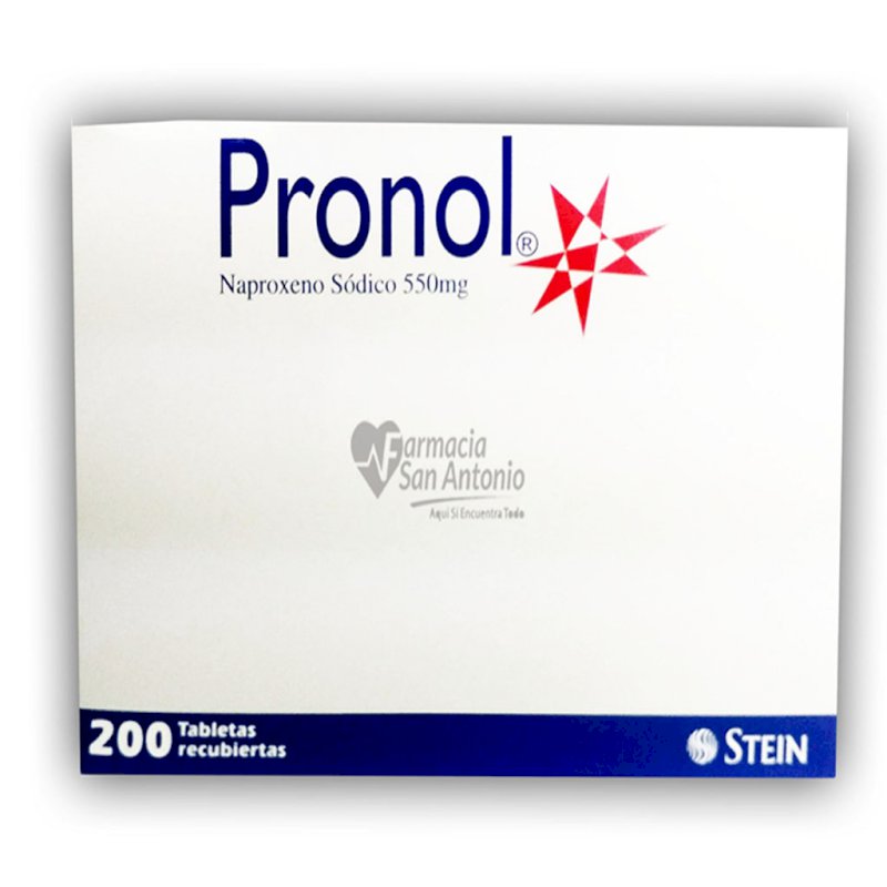 UNIDAD STEIN PRONOL 550MG