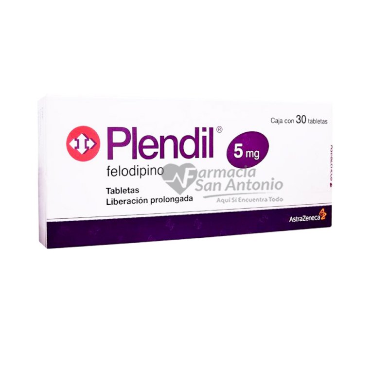 PLENDIL 5 MG X 30 COMP