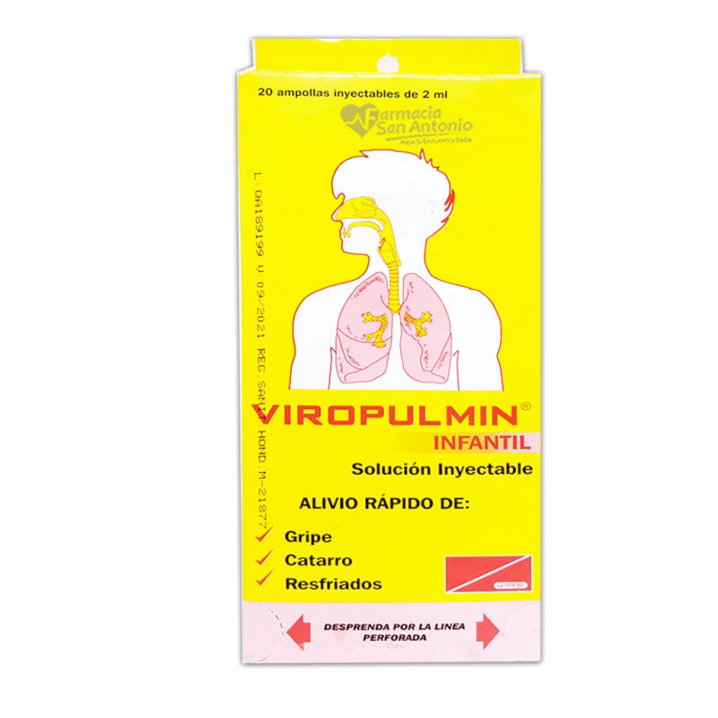 VIROPULMIN AMP NIÑO 2 ML