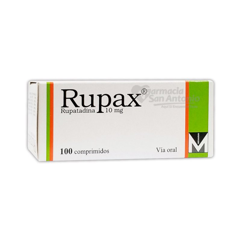 RUPAX 10MG X 100 COMP