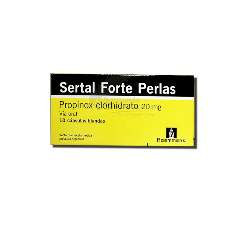 UNIDAD SERTAL FORTE X 10 PERLAS $