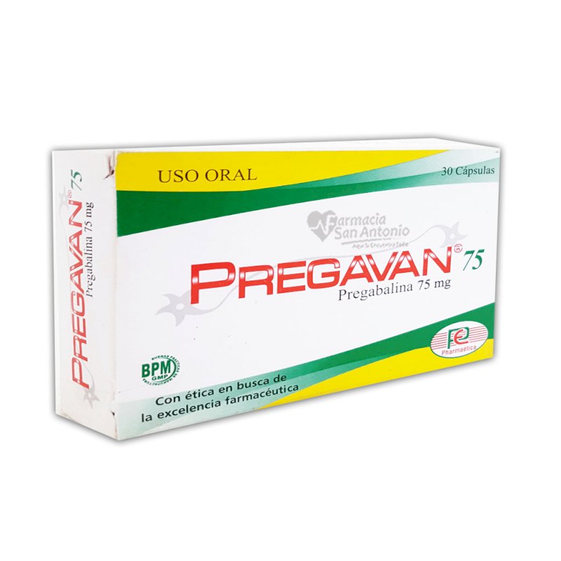 PREGAVAN 75MG X 30 COMP