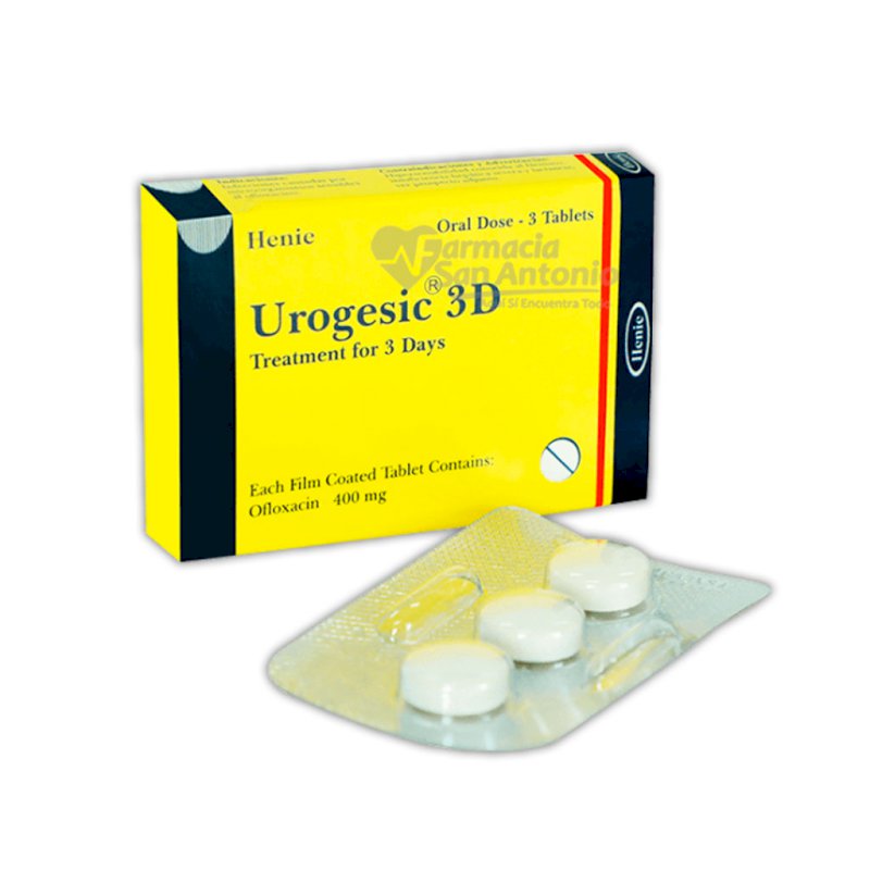 UROGESIC 3D X 30 TABS