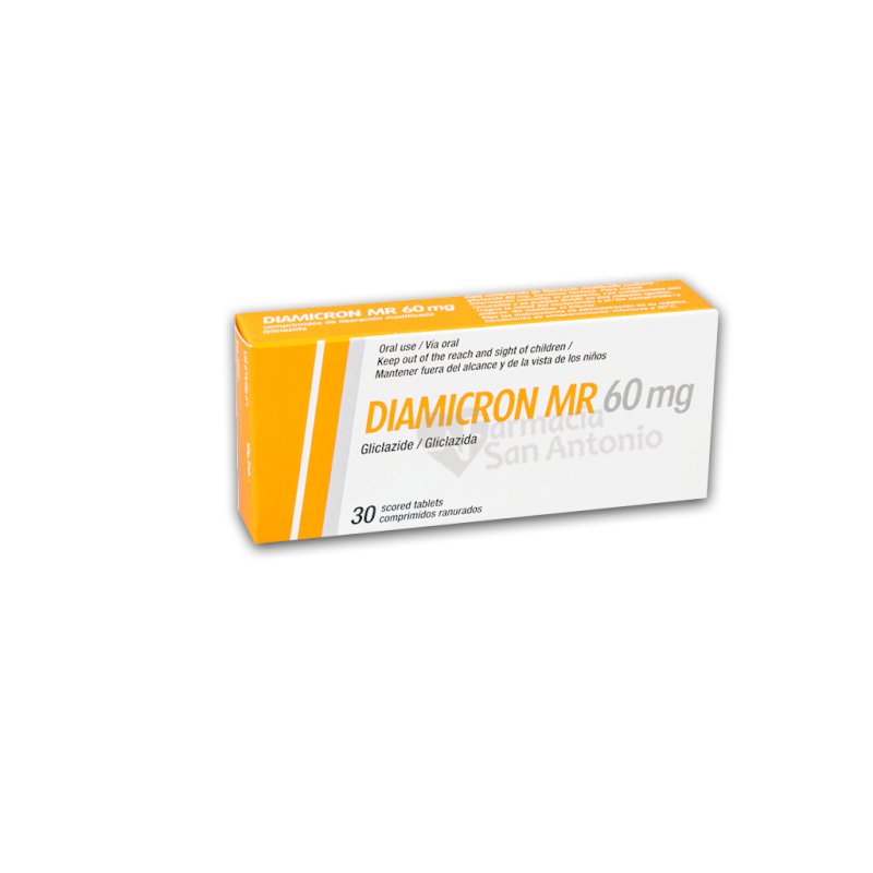 DIAMICRON MR 60MG X 30 TABS