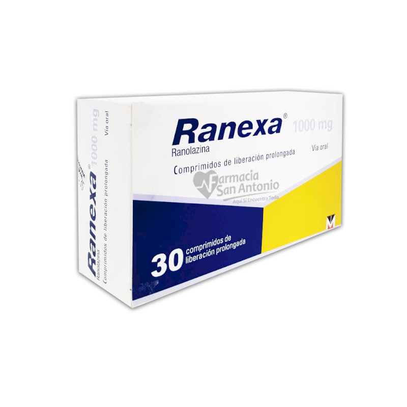 RANEXA 1000MG X 30 COMP