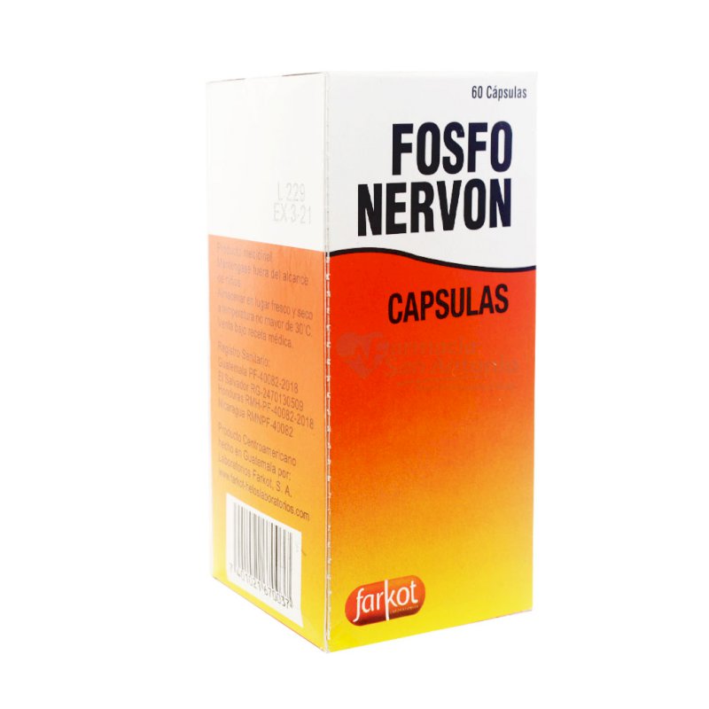 FOSFO NERVON X 60 CAPS