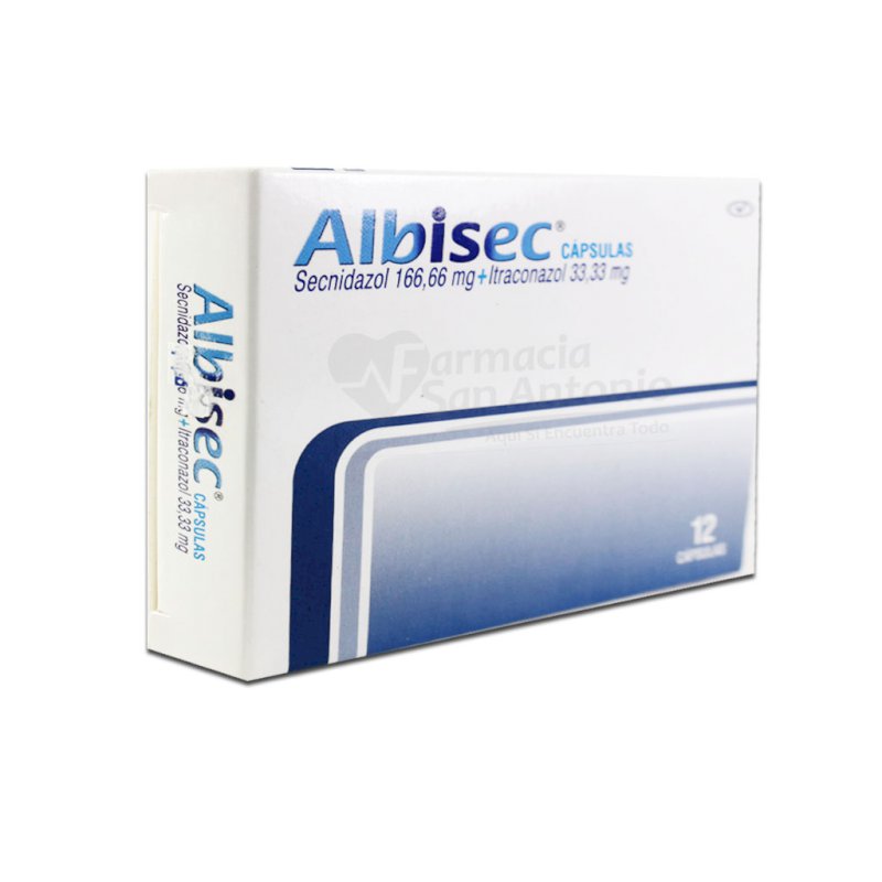 ALBISEC X 12 CAPS