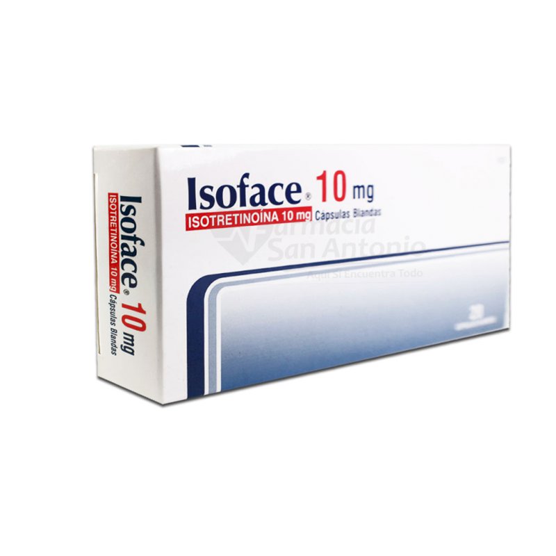 ISOFACE 10MG X 20 CAPS