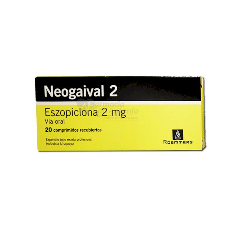 NEOGAIVAL 2MG X 20 COMPS $