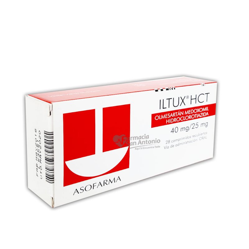 ILTUX HCT 40MG/25MG X 28 COMPS