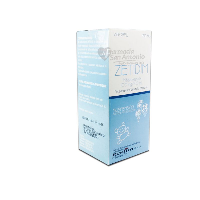 ZETIDIM 100MG JBE 5/60 ML