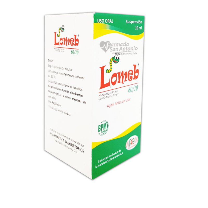 LOMEB 10/60 SUSP X 10ML