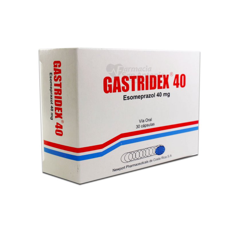 GASTRIDEX 40MG X 30 CAPS