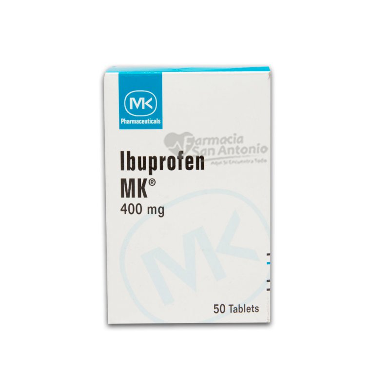 IBUPROFENO MK 400MG X 50 TAB