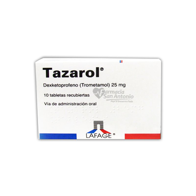 TAZAROL 25MG X 10 TABS