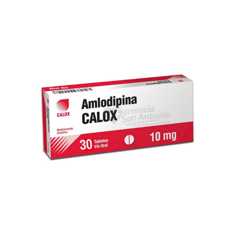 AMLODIPINA CALOX 10MG X 30 1 + 1