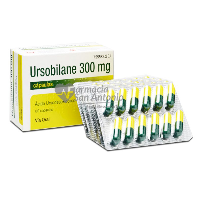 URSOBILANE 300MG X 60 CAPS