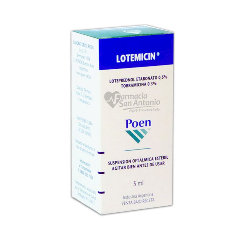 LOTEMICIN SOL X 5 ML $