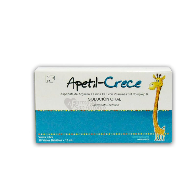 APETIL CRECE AMP BB X 15ML • Farmacia San Antonio
