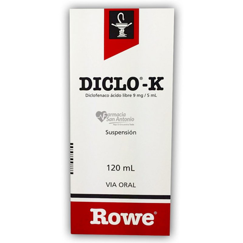 DICLO-K 9MG/5ML JRB 120ML $